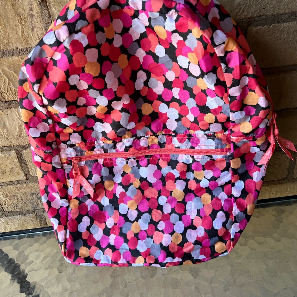 Vera Bradley Kids Backpack - Pink, Orange, Black, White